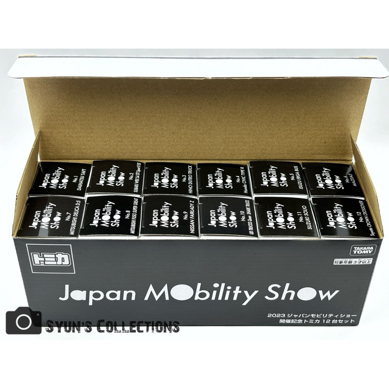 TOMICA 多美 日版 2023東京車展 東京移動展 Japan Mobility Show 全套12款