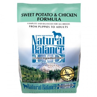 【寵物王國】Natural Balance LID低敏無穀地瓜雞肉全犬配方- 小顆粒 4.5磅 NB飼料