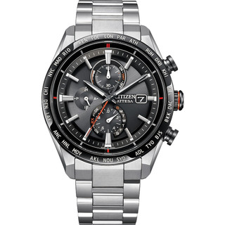 CITIZEN星辰 GENT'S系列光動能萬年曆電波計時腕錶42mm/AT8189-61E