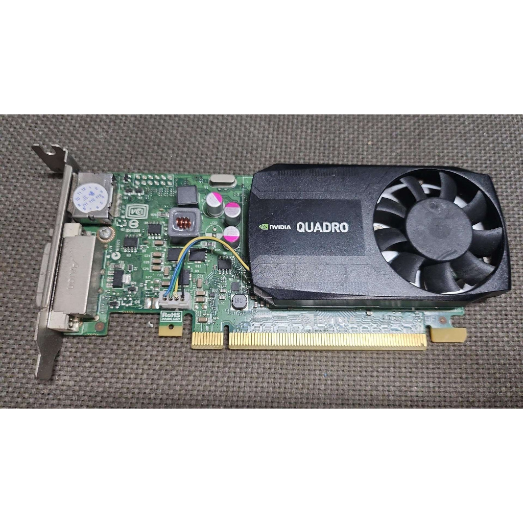 含稅 NVIDIA QUADRO K620 專業繪圖卡 短卡套裝機用 保固1個月 12V855