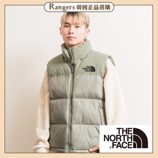 郵寄兵．現貨 The North Face 北臉 韓國 刺繡 前小後小 有機棉 厚羽絨 背心 可機洗 保暖 防風 現貨