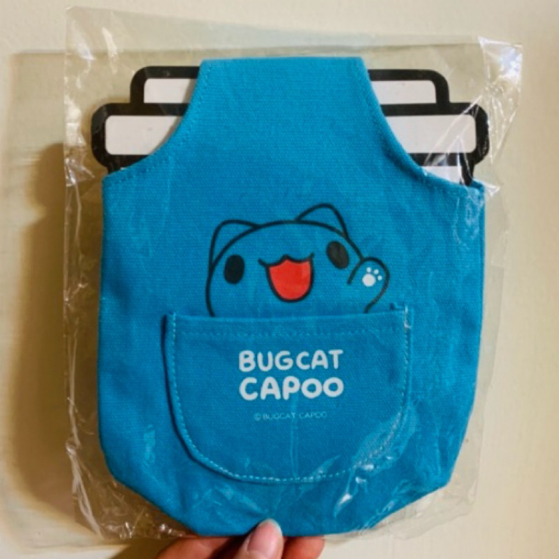 全新 絕版 限量 收藏 咖波飲料提袋 貓貓蟲咖波 第一代 杯套 環保杯套 7-11 藍色 手提袋 環保提袋 CAPOO