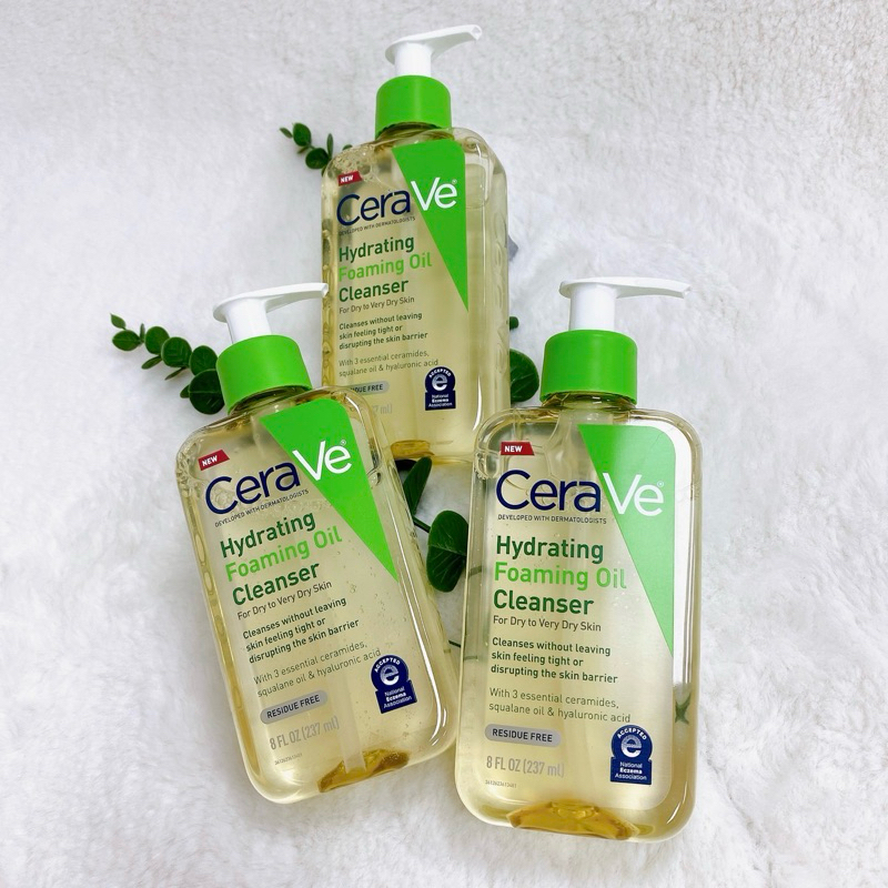 ☆正品現貨☆ CeraVe Foaming Oil 適樂膚 保濕泡沫 潔面油 卸妝 洗面乳 237ml