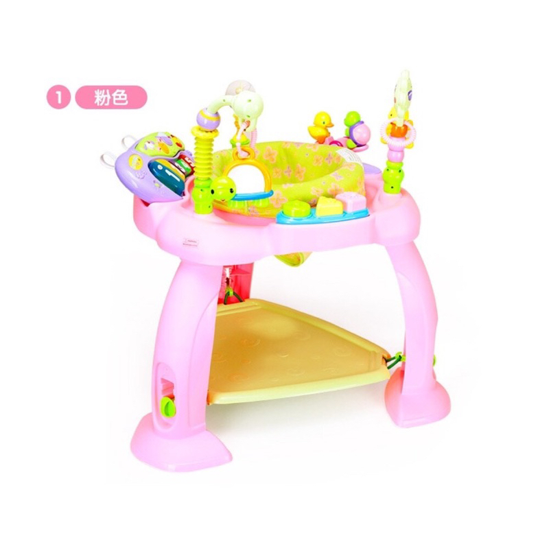限雙北面交！匯樂 多功能寶寶跳跳椅 可360度旋轉 聲光玩具
