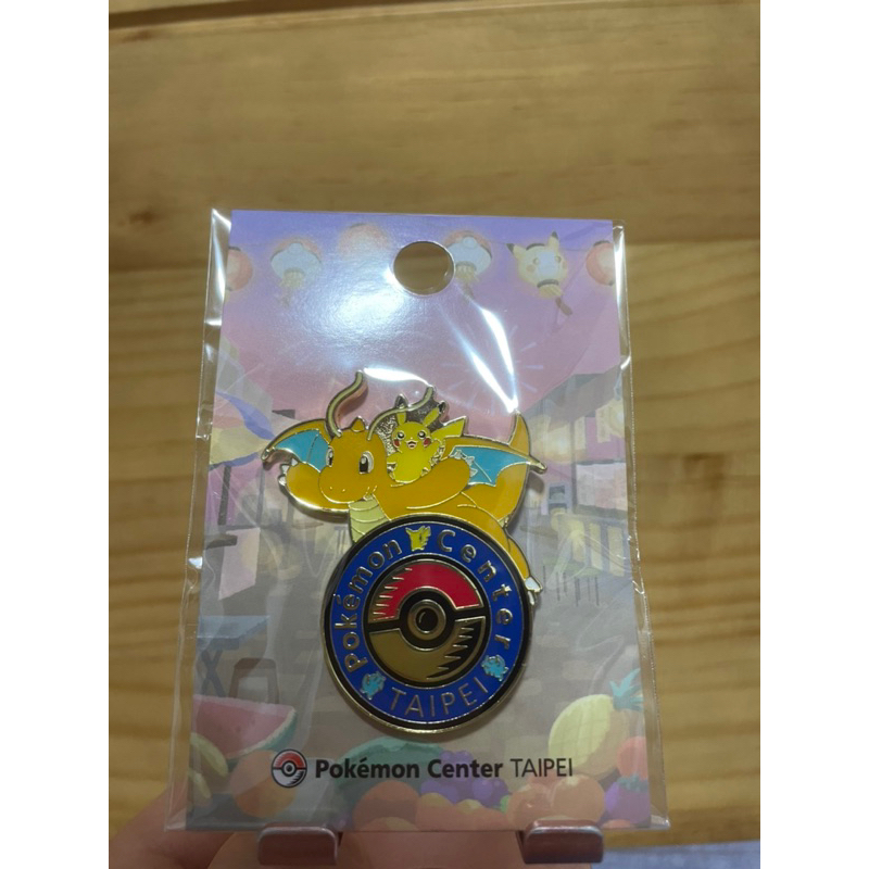 神奇寶貝中心 新光三越 A11 Pokemon Center TAIPEI 寶可夢 台北店 紀念 徽章 胸章 （限定品）