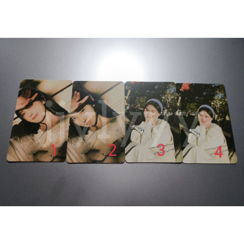 【先看商品說明】【現貨】鞠婧禕星光卡 小卡 未公開卡一套四張