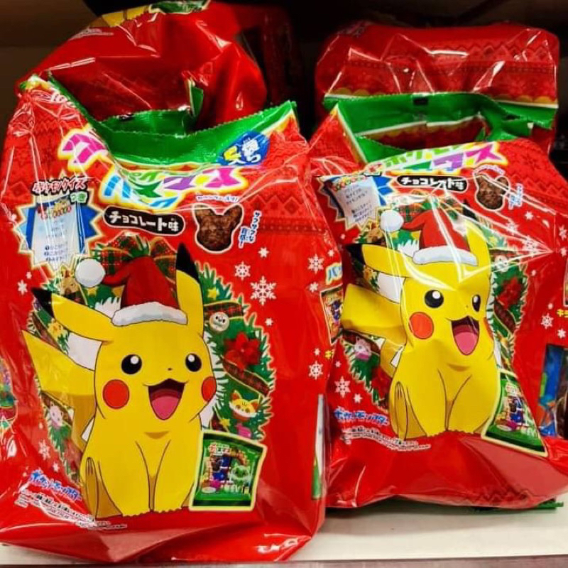 ㊙️現貨㊙️ 日本 TOHATO東鳩 x Pokémon 寶可夢 巧克力乖乖脆果/16g/袋入