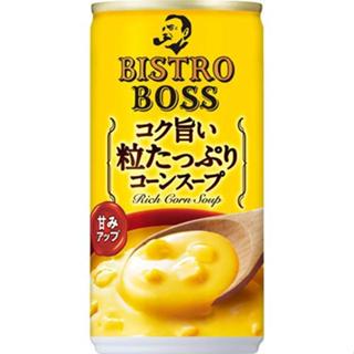 【R妞小舖】Suntory Boss 玉米濃湯罐 160ml 日本 玉米濃湯