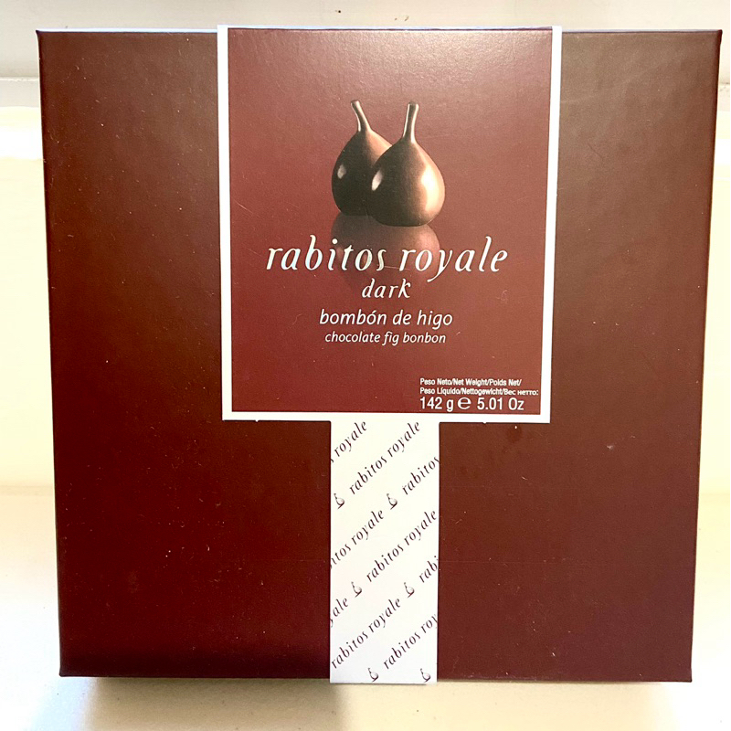 全新 現貨 🇪🇸西班牙  巧克力 『蝦皮最低價』無花果 巧克力 松露 禮盒 8顆入 送禮 Rabitos Royale
