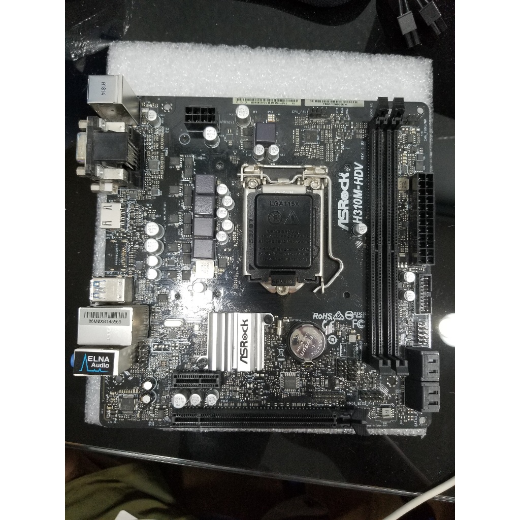 華擎 AsRock H310M-HDV 故障主機板