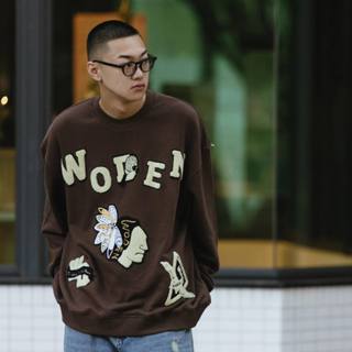 WODEN 2023-24 Momentum Towel Embroidery Sweatshirt 大學T