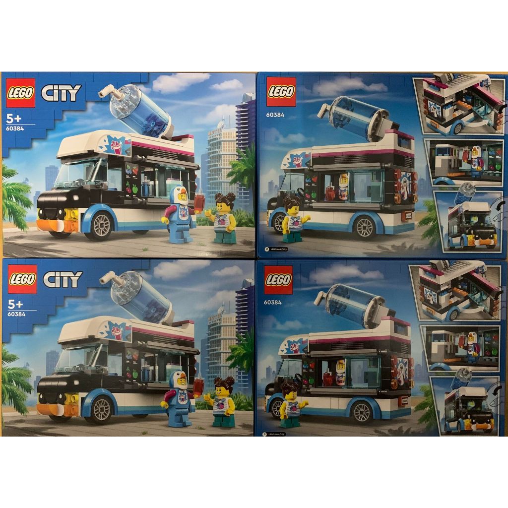 現貨 樂高 LEGO 城市系列 60384 企鵝冰沙車