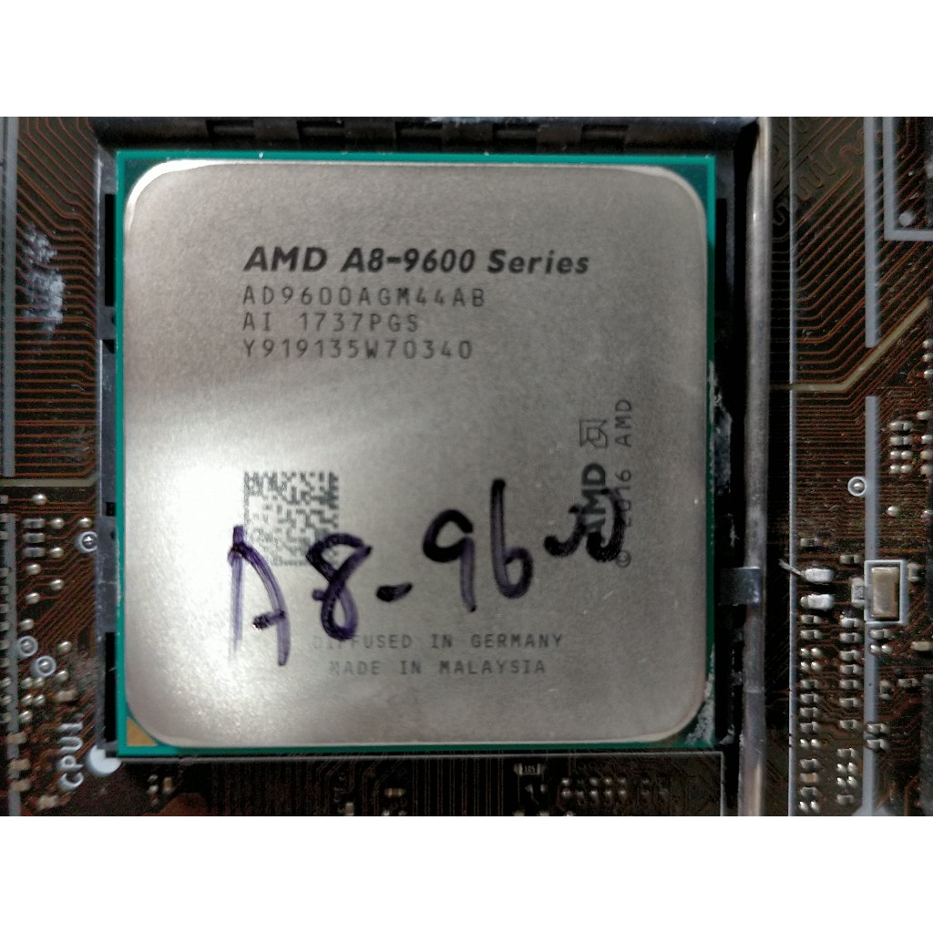 C.AMD CPU-AMD A8-9600 3.1-3.4G/65W/四核心/有內顯/AM4 直購價840