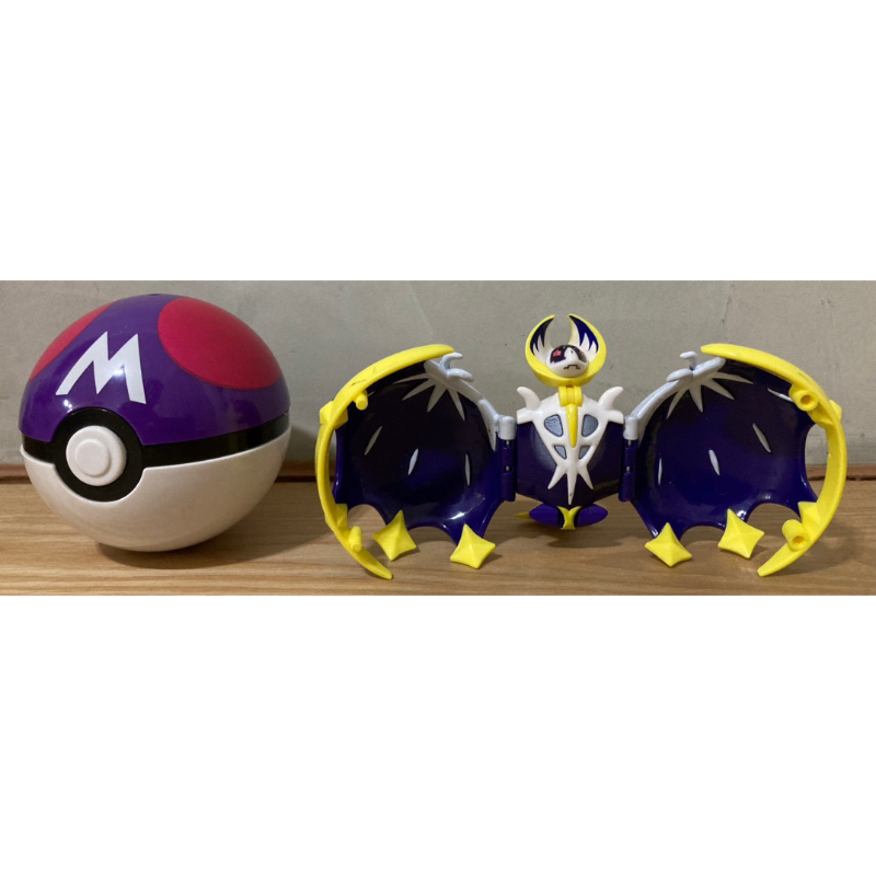(二手玩具)無損近新品_寶可夢變形球（露奈雅拉）-神奇寶貝-Pokémon-精靈寶可夢-小朋友最愛-玩具-禮物