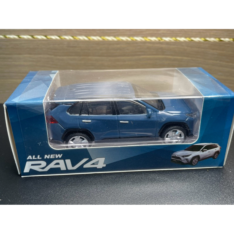全新 ）Toyota 原廠 RAV4 LED 迴力車 模型車 玩具車