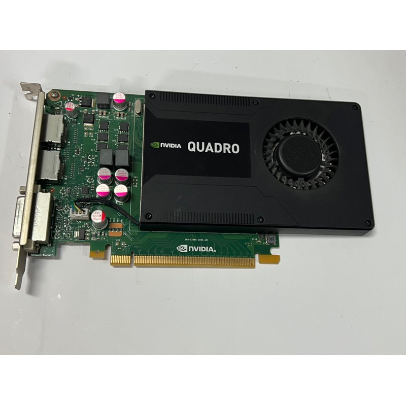 電腦雜貨店～NVIDIA Quadro K2000 PCIe(DDR5 2GB)工作站繪圖卡 二手良品 $1000