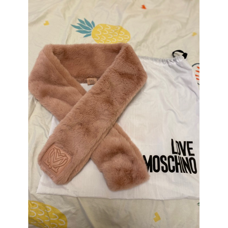 LOVE MOSCHINO  圍巾🧣490🎉