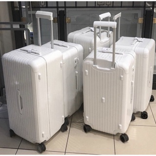 白色 31寸胖胖 塑膠材質 行李箱 托運箱