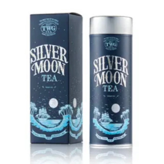 🌟TWG silver moon 頂級訂製茗茶 銀月綠茶 100g/罐(Silver Moon Tea;綠茶)
