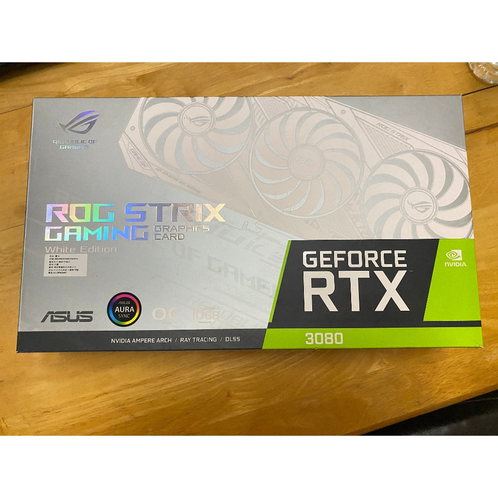 華碩 ASUS ROG-STRIX-RTX3080-O10G-WHITE 白  非RTX3070ti 3070ti