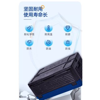 OKEN歐肯40升戶外露營折疊箱EPP食品擺攤商用泡沫保溫箱冷藏後備(烤肉/海邊/溪邊/派對/中秋節/跨年/民宿/車宿)