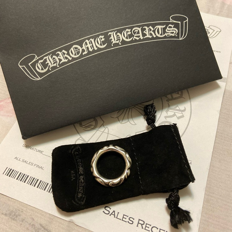 Chrome hearts 克羅心 海浪戒指 有購證