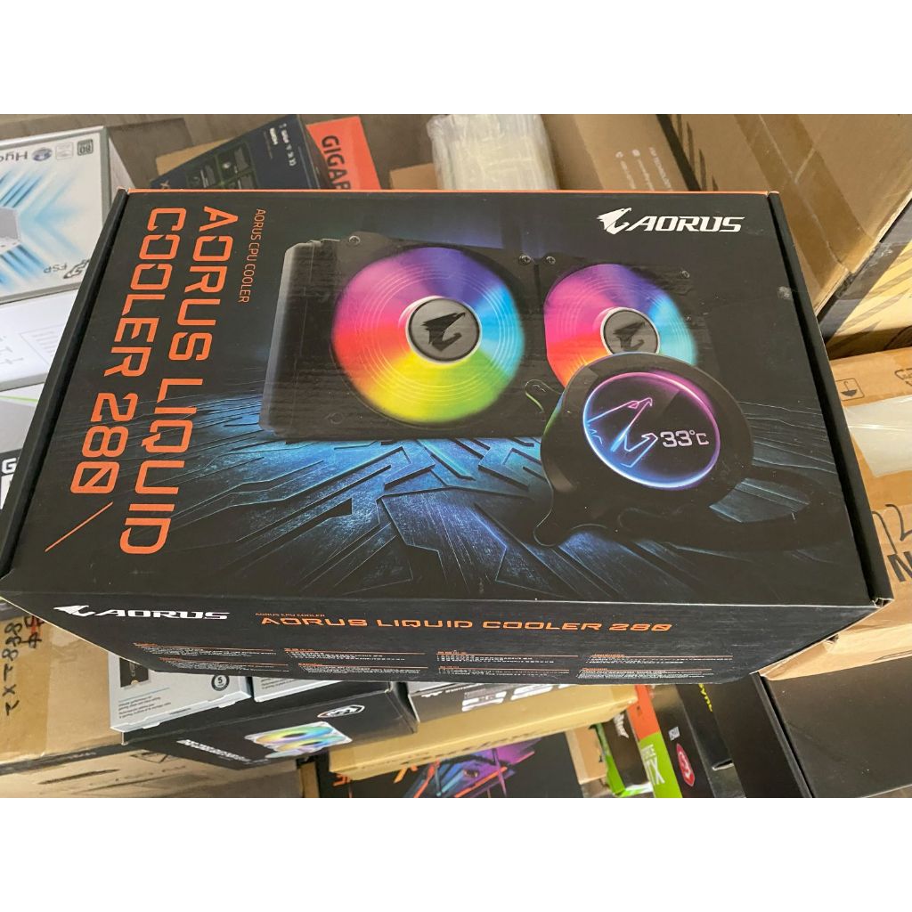 [近全新][免運]GIGABYTE AORUS Liquid Cooler 280 28公分一體式水冷