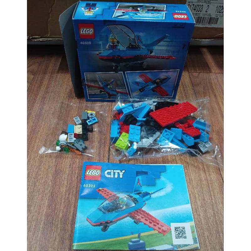 《蘇大樂高賣場》LEGO 60323 CITY 特技飛機（全新拆盒）