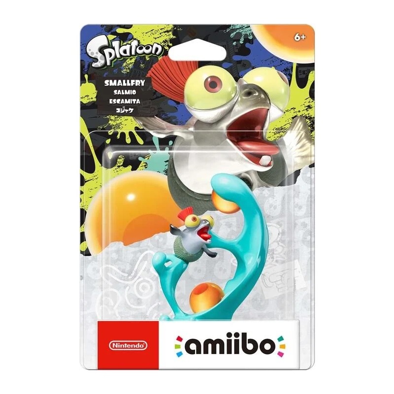 【勁多野】 Amiibo 公仔小鮭魚 Smallfry (斯普拉遁系列)