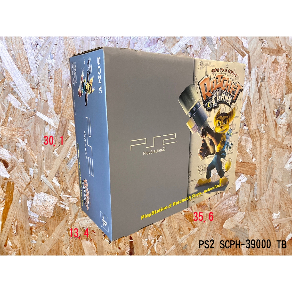 PS2 39000型 盒裝 透明保護盒