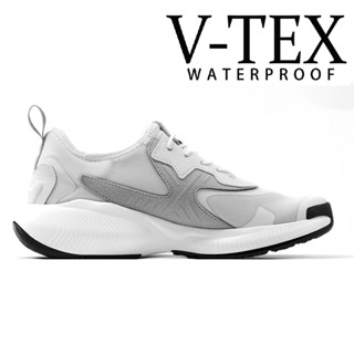 【V-TEX】時尚針織耐水鞋/防水鞋 地表最強耐水透濕鞋 - Xtal 白色