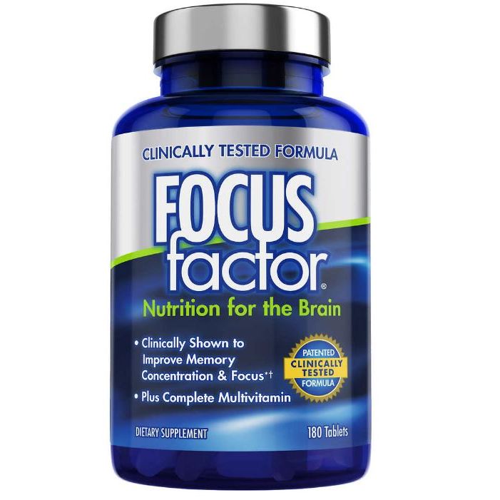 🇹🇼現貨🛒(2025/11)限時特價 Focus Factor 成人 記憶 大腦營養180顆 Focusfactor