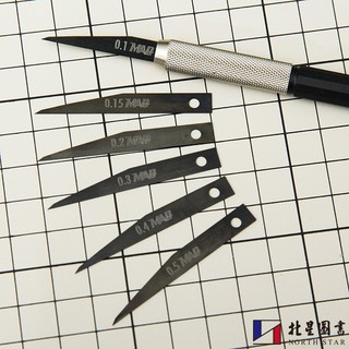 北星文化｜MADWORKS ｜類鑽石塗層替換式雕刻刀｜D.L.C. Line Engraver