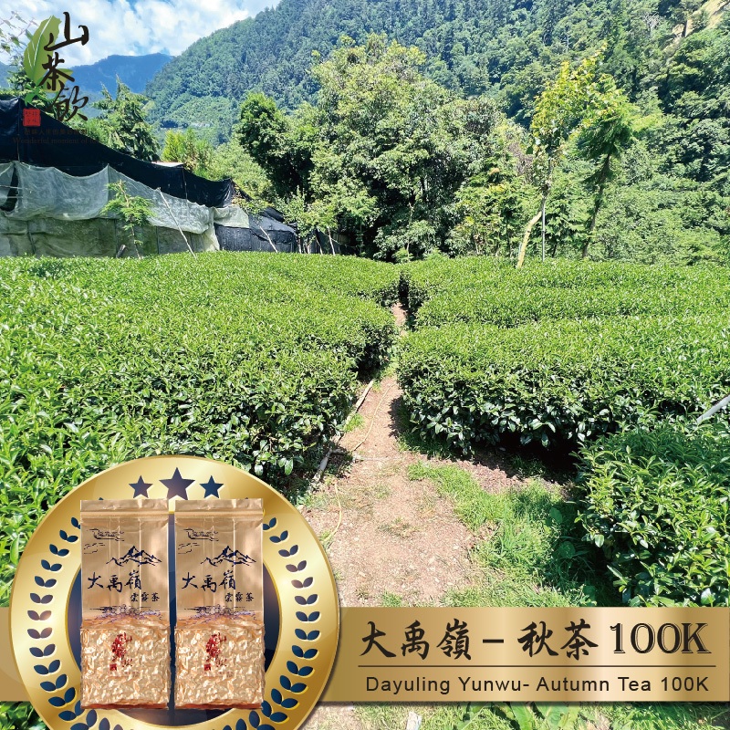 【山茶飲】期間限量 秋茶 大禹嶺茶100K  75g