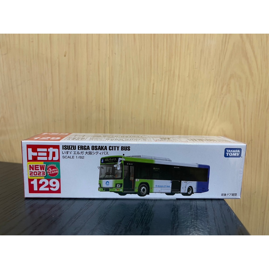 JCT-TOMICA 多美小汽車 No.129 ISUZU ERGA 大阪巴士 228660