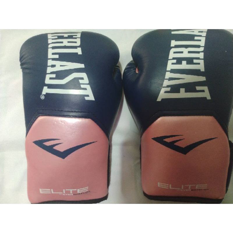 正品Everlast elite 拳擊手套