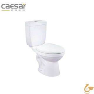 『洗樂適臺南義林店』凱撒衛浴CAESAR 金級省水雙段噴射虹吸分離式馬桶CF1325/CF1425(管距30/40Cm)
