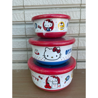 HOUSUXI三麗鷗 Hello Kitty不鏽鋼雙層隔熱碗