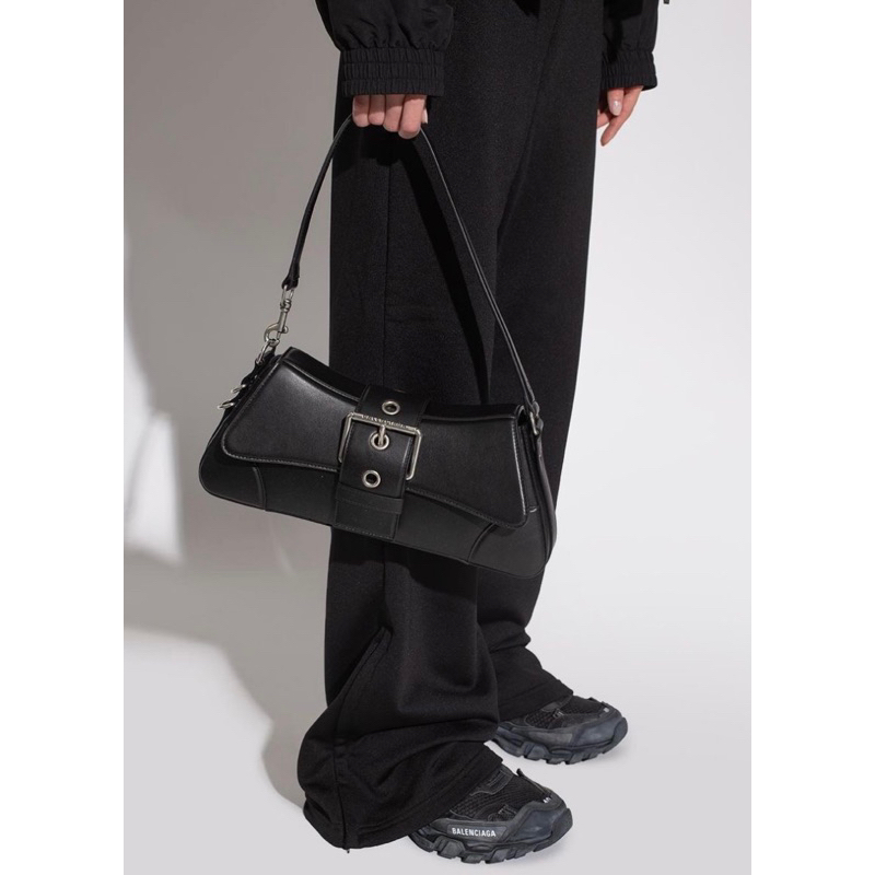 全新現貨 Balenciaga Lindsay medium bag 黑色腋下包