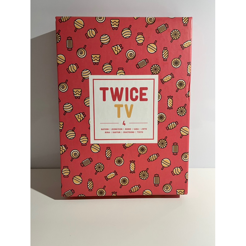 💽 twice 出清 twice tv4 dvd 官方 dvd 寫真書 周邊 絕版 dvd 官方 寫真書 早期 稀有