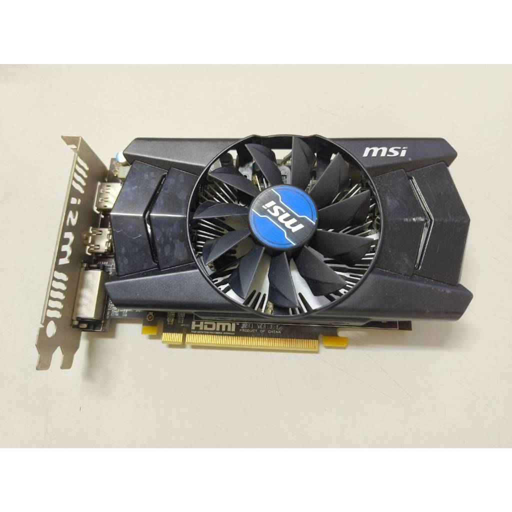 #1494 MSI R7 250X 1GD5 顯示卡 須接6PIN供電