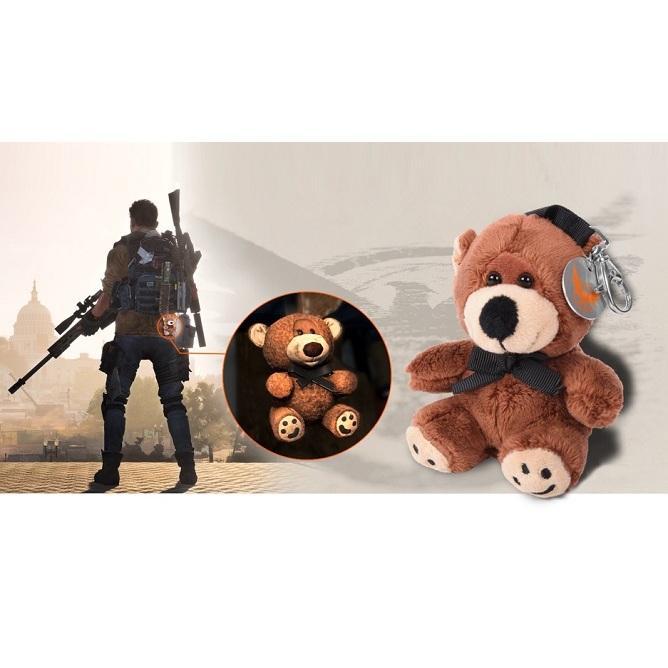 【可可電玩】現貨 PS4《湯姆克蘭西：全境封鎖 2》泰迪熊吊飾 TEDDY BEAR 娃娃 吊飾 限量 特典