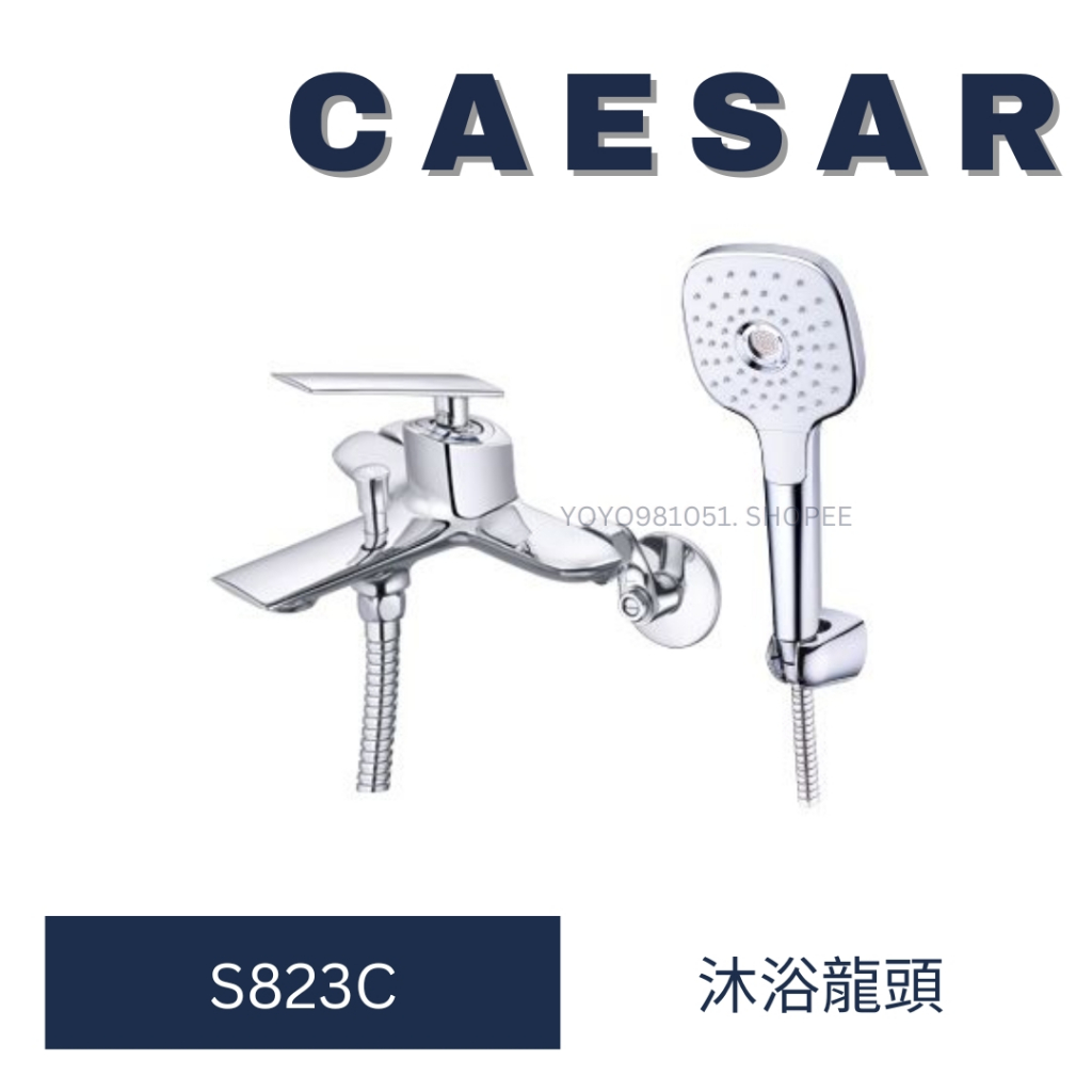 caesar 凱撒衛浴 S823C 不鏽鋼淋浴龍頭組 不鏽鋼 沐浴龍頭 淋浴龍頭 龍頭 浴室 龍頭 配件