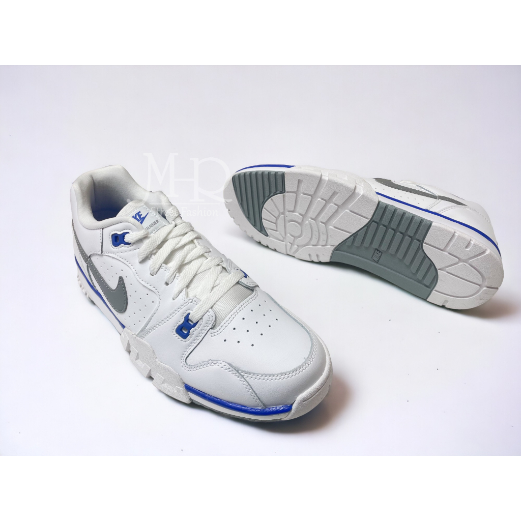 [MR.CH]NIKE Cross Trainer Low 白 灰 藍 男鞋 復古 訓練鞋 休閒鞋 CQ9182-102