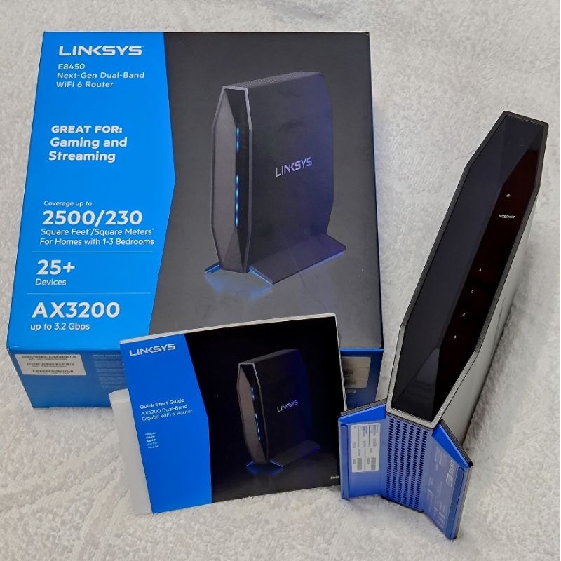 LINKSYS E8450 雙頻 AX3200 Wi-Fi 6 路由器