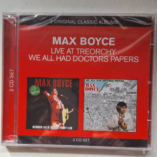 [全新]MAX BOYCE麥克斯波艾斯 -Live At Threochy+We All Had Doctors 2CD