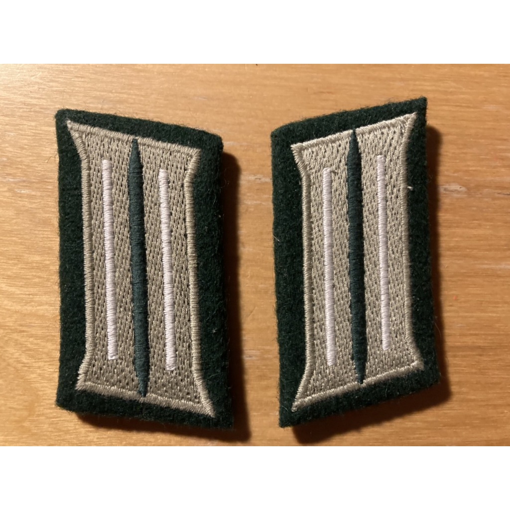 【真品】二戰德軍及冷戰東德肩章軍銜-領章(公發品)(德軍)(NVA)