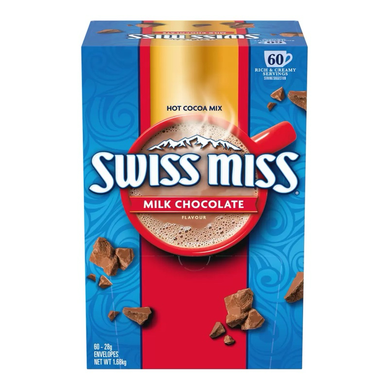 可可粉 Swiss Miss Milk Chocolate Hot Cocoa Mix Susu Coklat