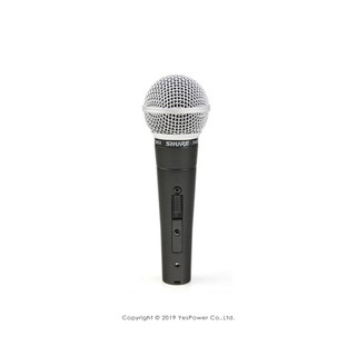 【含稅】SM58S Shure舒爾 動圈式麥克風 人聲 心型指向 SM58開關版本