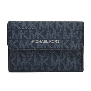 MICHAEL KORS COOPER滿版PVC風琴卡片收納包(兩色)｜100%原廠真品｜JS Maxx官方旗艦館
